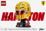 CASCA LUI LEWIS HAMILTON SCUDERIA FERRARI HP LEGO43022 - imagine 3