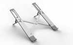 Suport laptop Serioux, SRXNCPU6L, material aluminiu, dimensiune deschisă: 197x245x4mm,dimensiune pliată: - imagine 2