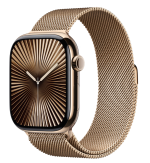Apple Watch Series 10 Cellular 46mm Natural Titanium Case with - imagine 2