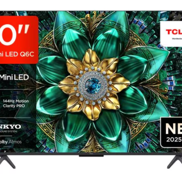 Televizor TCL QD-MiniLED 50Q6C, 126 cm, Smart Google TV, 4K