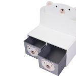 Bancuta cu spatiu de depozitare jucarii si carti Bear, U-Grow - imagine 3