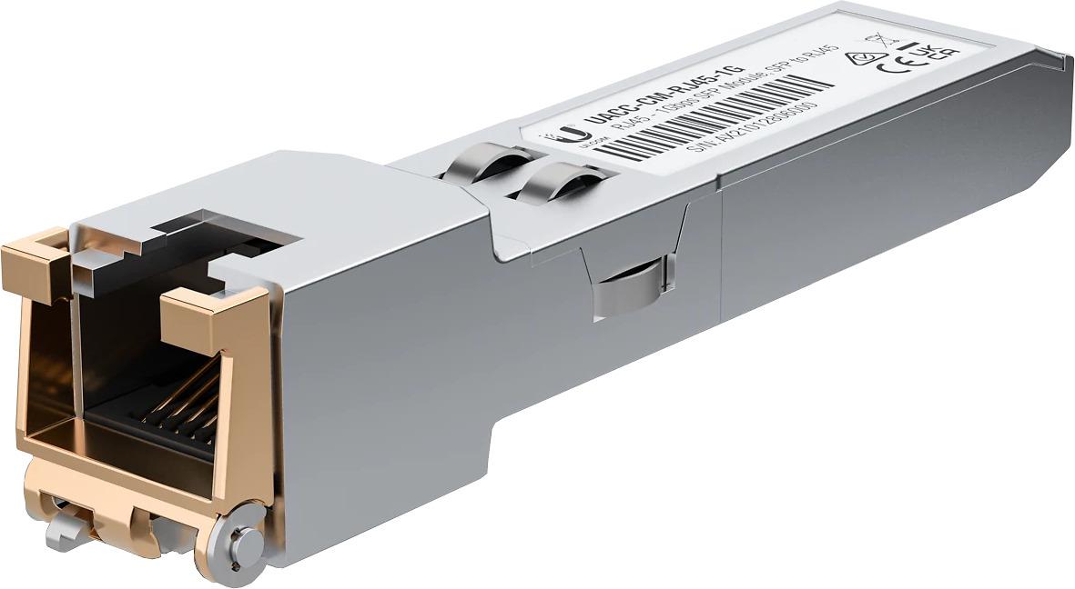 overlay_c13fec4b272b7c776158636e31a84715.jpg Ubiquiti RJ45 - SFP/SF+ Transceiver Module, SFP to RJ45, UF-RJ45-1G; - imagine 1