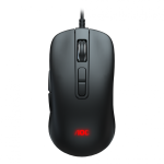 Mouse Gaming AOC GM300, 6200 DPI, negru