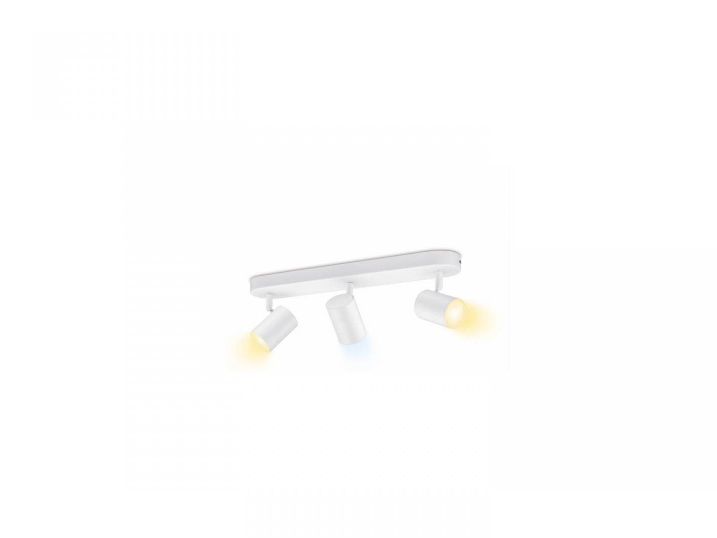 overlay_c1bb0070cbf22eae484944e1c61f3d3f.jpeg Spot LED RGB WiZ Imageo, Wi-Fi, Bluetooth, 3x4.9W, 1035 lm, - imagine 1