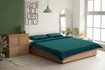 SET DE PAT CATIFEA KING SIZE VERDE - imagine 4