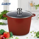 OALA ALUMINIU+CAPAC 24x18CM, 8.2 L, CALABRIA, COOKING BY HEINNER - imagine 3