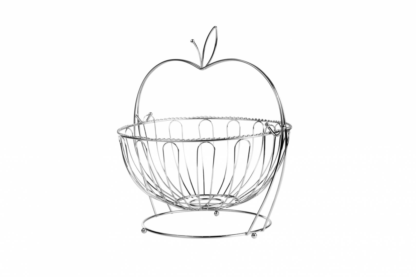 overlay_c3c1e7520b29ee0708213d99a0d2434e.jpg COS FRUCTE METALIC CU STAND, 30x29 CM,VANORA HOME - imagine 1