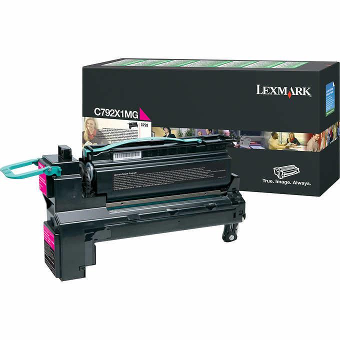 overlay_c41d8dd8ea5934dc8b0bf766f1a4f5df.jpg Toner Lexmark C792X1MG, magenta, 20 k, C792de , C792de Gov - imagine 1