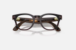 RAY-BAN META SCRIBER OPTICS GEN 2 Shiny Transparent Umber/ Demo - imagine 4