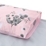 Lenjerie Dubla BBC 4 piese, 132TC - Rose - imagine 6