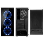 Carcasa Kolink Observatory Lite ARGB Mid-Tower NEGRU - imagine 4