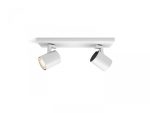 Spot LED Dublu Philips Hue Runner, Bluetooth, 2xGU10, 2x5.5W, 700
