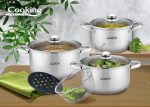 SET GATIT DIN INOX 8 PIESE, VICTORIA, COOKING BY HEINNER - imagine 3