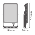 Proiector LED Ledvance FLOODLIGHT ESSENTIAL, 20W, 220-240V, 1800 lm, lumina - imagine 4