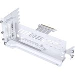 PHANTEKS Vertical GPU Bracket White, PCIe-Standard 4.0 x16 Riser Cable,