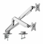 Suport 2 monitoare Serioux MM63-C024, arc cu gaz, compatibilitate dimensiune - imagine 2