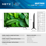 LED TV 4K 50"(125cm) METZ 50MUF7000Z - imagine 6