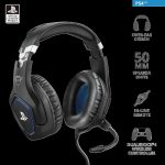 Casti Gaming Head-band Trust GXT 488 Forze PS4, Wired, Negru - imagine 4