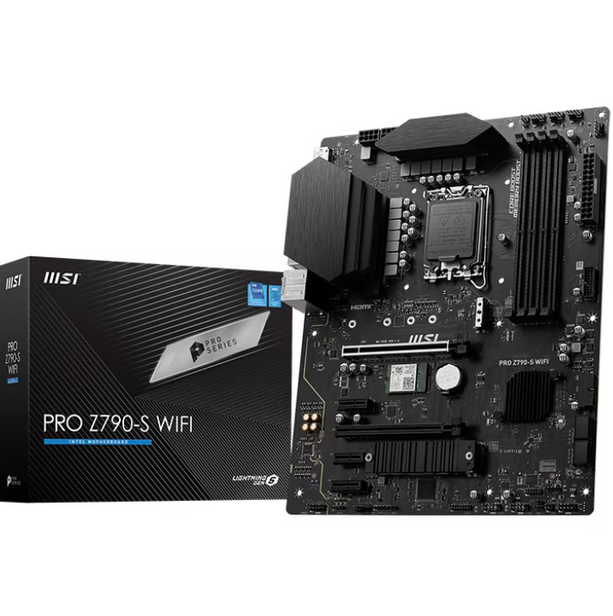 overlay_c5dbee0529eec180e9225b300e968b6c.png Placa de bază MSI PRO Z790-S WIFI LGA1700 - imagine 1