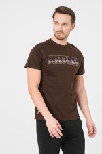TRICOU  MULTIBIKE PEGAS BARBATI   COFFEE-XL - imagine 2