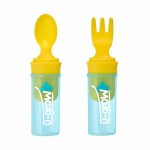 Set portabil lingurita si furculita A-1301, U-Grow - imagine 2
