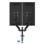 Brat sustinere AD110DX AOC 2 monitoare cu dimensiune maxima 27", - imagine 6
