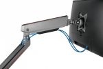 Brat pentru monitor, Material: Oțel, Aluminiu, Plastic, Suprafață finisaj : - imagine 9