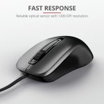 Mouse Trust Carve, 1200 dpi, Negru - imagine 6