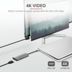 Hub USB Trust Dalyx, USB-C, 7 porturi, HDMI, RJ-45, Negru - imagine 6