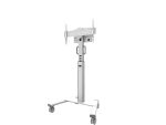 Stand podea mobil Neomounts 37"-75", VESA 100x100~600x400, 70kg, fix, inaltime - imagine 4