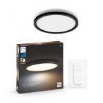 Plafoniera LED Philips Hue Aurelle, Bluetooth, 24.5W, 2450 lm, lumina