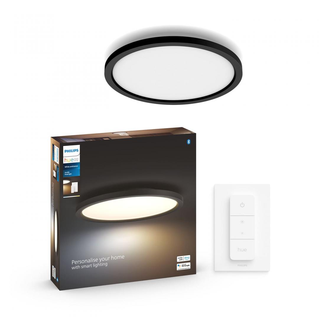overlay_c7d85fa8232fa872c8cedff10aaf56d1.jpeg Plafoniera LED Philips Hue Aurelle, Bluetooth, 24.5W, 2450 lm, lumina - imagine 1