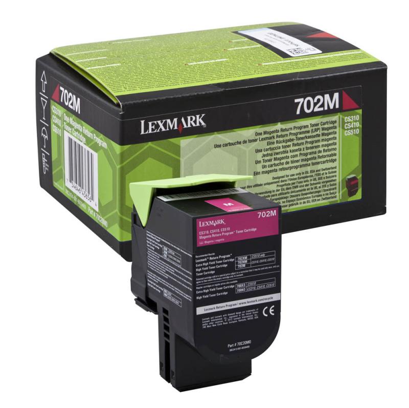 overlay_c80474be4b56b420109fed4bde7ed567.jpg Toner Lexmark 70C20M0, magenta, 1 k, CS310dn , CS310n , - imagine 1