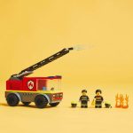 CAMION DE POMPIERI CU SCARA, LEGO 60463 - imagine 7