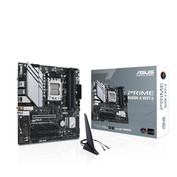 Placa de baza ASUS PRIME B650M-A WIFI II, Socket AM5,