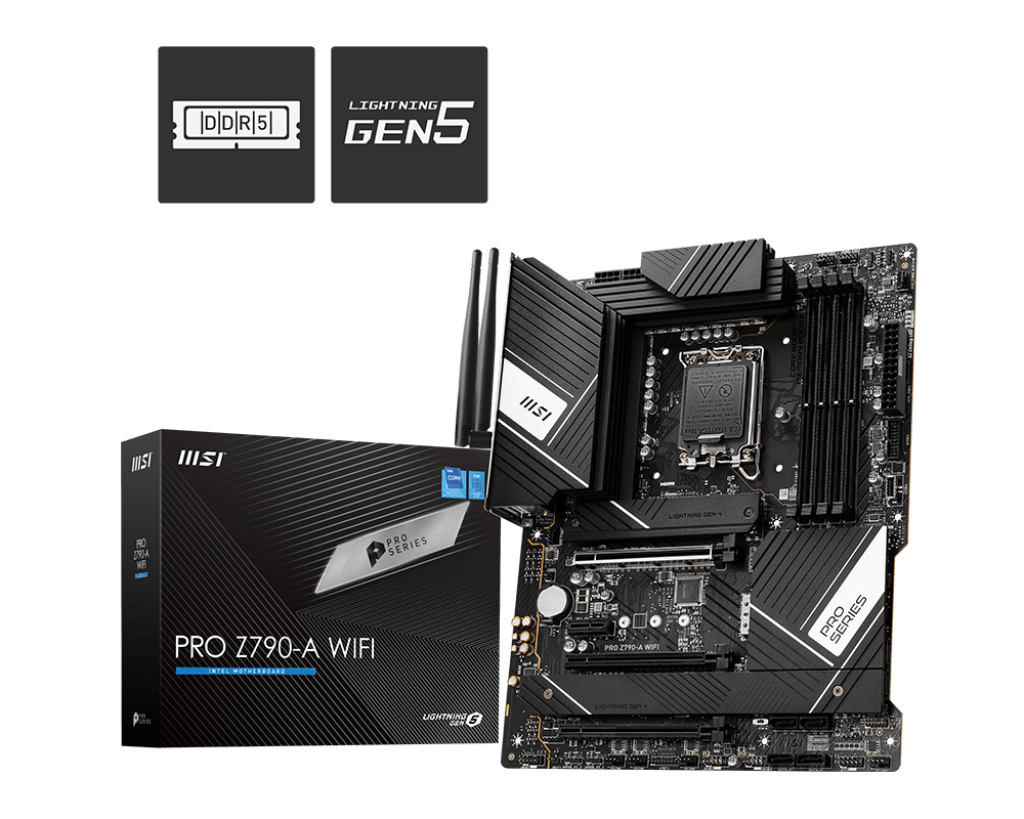 overlay_c912877135ea44e37bb6312052d9e659.png Placa de bază MSI PRO Z790-A WIFI LGA1700 - imagine 1