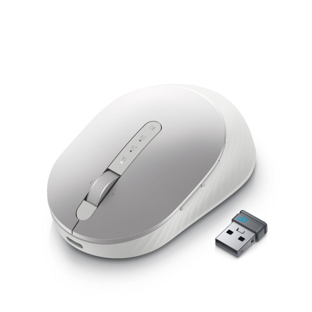 overlay_c952584c56047e7262e97a84ac8c80cb.jpeg Mouse Dell Premier, Rechargeable Wireless, argintiu - imagine 1