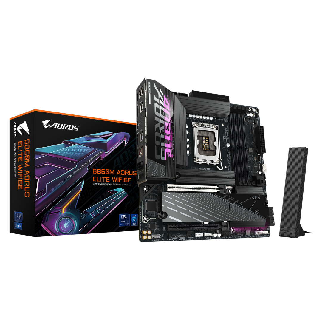 overlay_c9708f0251340c529aa7ac021979cd59.png Placa de baza Gigabyte B860M AORUS ELITE WIFI6E, Socket 1851, - imagine 1
