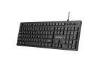 Tastatura Serioux cu fir, interfata USB, 104 taste, material ABS, - imagine 5