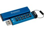 Memorie USB Kingston Keypad 200 16 GB, USB 3.2, Albastru - imagine 3