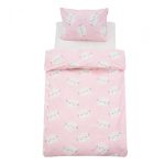 Set de pat single bumbac, 92 gsm, Cat