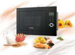 CUPTOR CU MICROUNDE INCORPORABIL HEINNER HMW-25BIGBK - imagine 2