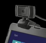 Camera Web Trust Trino, rezolutie video HD, USB 2.0, Negru - imagine 7