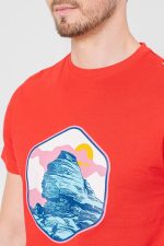 TRICOU CASUAL SFINX BARBATI RED-L - imagine 5