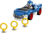 MASINA LUI SONIC: SPEEDSTAR LIGHTNING LEGO77117 - imagine 3