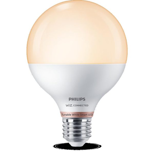 Bec LED inteligent Philips Glob G95, Wi-Fi, Bluetooth, E27, 11W