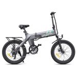 Bicicleta electrica pliabila Ulzomo Ridge 20 E-bike, 250W, 36V 15.6Ah,