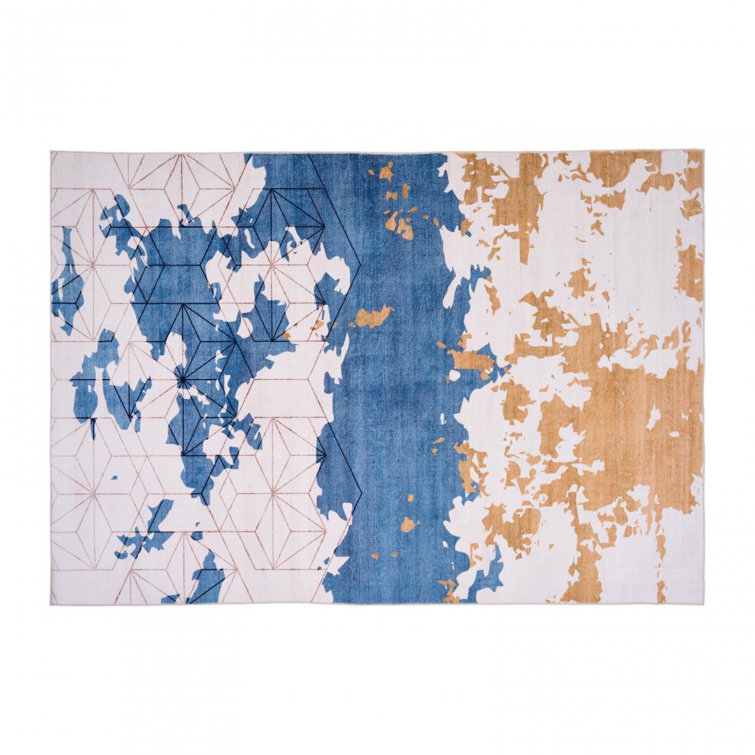 overlay_cd577b5145f2194c61c87bbba04205bb.jpg Covor printat, FARO 160x230 cm, lavabil cu spate antialunecare, inaltime - imagine 1