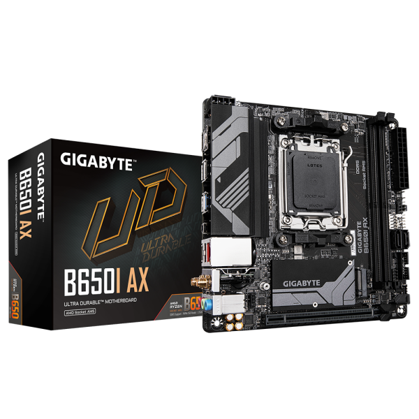 Placa de baza Gigabyte B650I AX, Socket AM5, DDR5, Mini-ITX