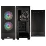 Carcasa Lian Li Lancool 205, RGB, Mid Tower, Black - imagine 4
